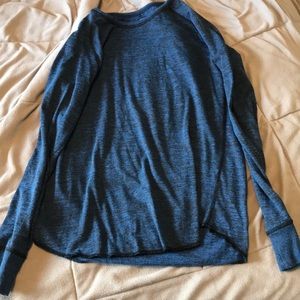 Blue/black long sleeve.
